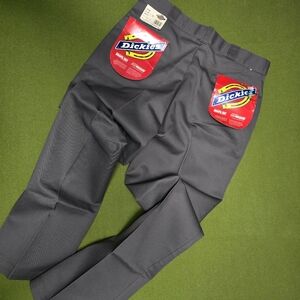 Vintage Deadstock Dickies Men's Charcoal Chinos